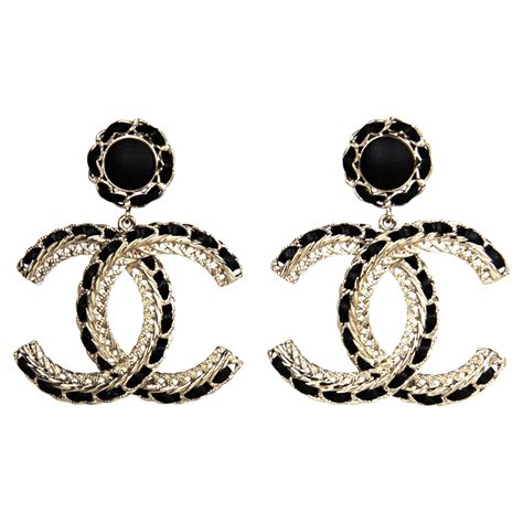 chanel large earrings